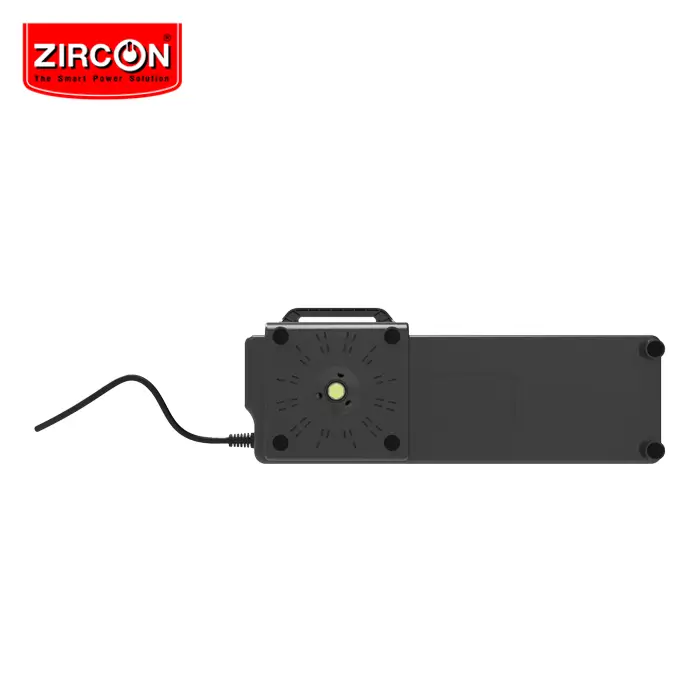 Zircon เครื่องปรับแรงดันไฟฟ้าอัตโนมัติทรงปลั๊กราง STABILIZER MODEL HR-1 ECO 1000VA 6SOCKET 2USB